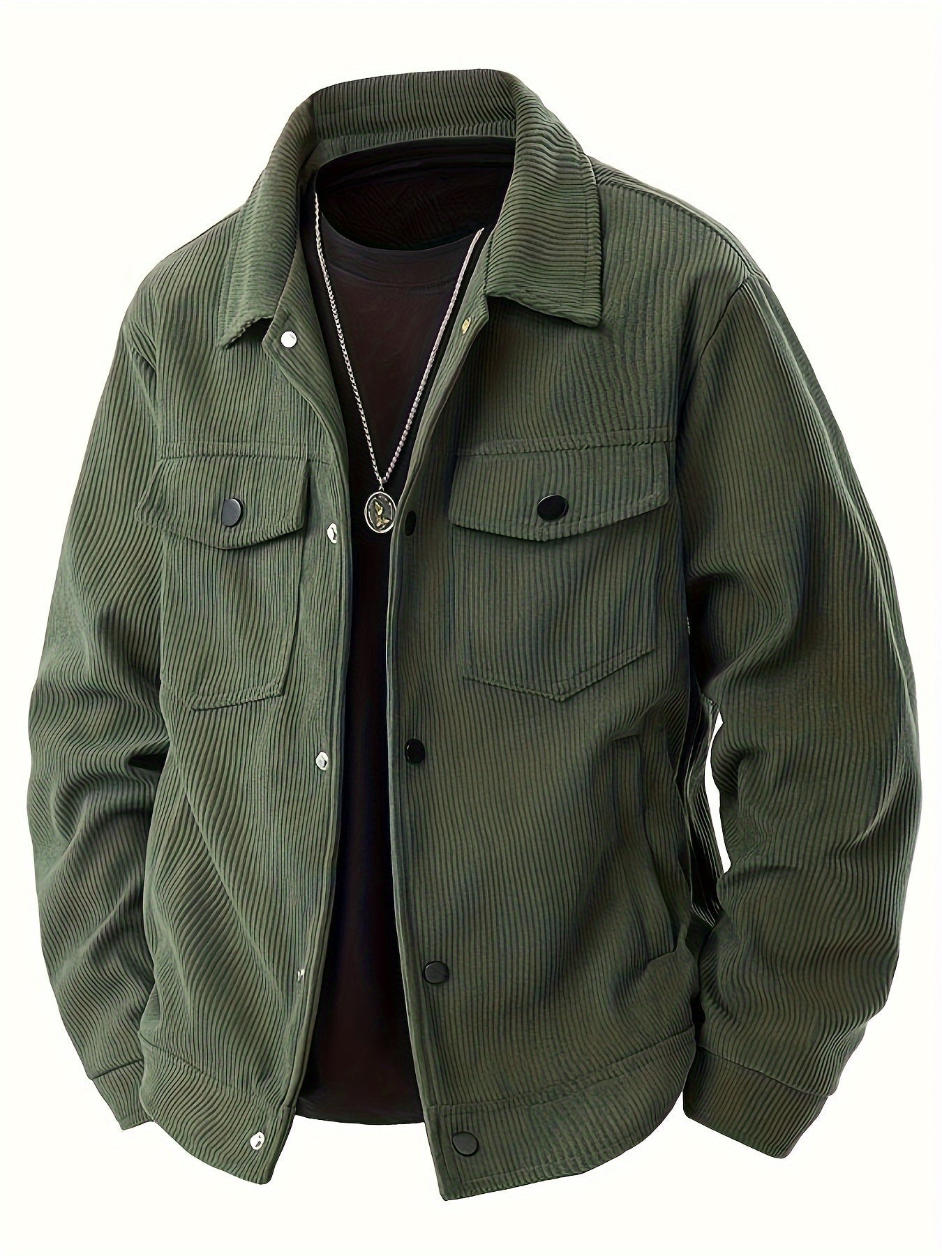 Elegante chaqueta de pana