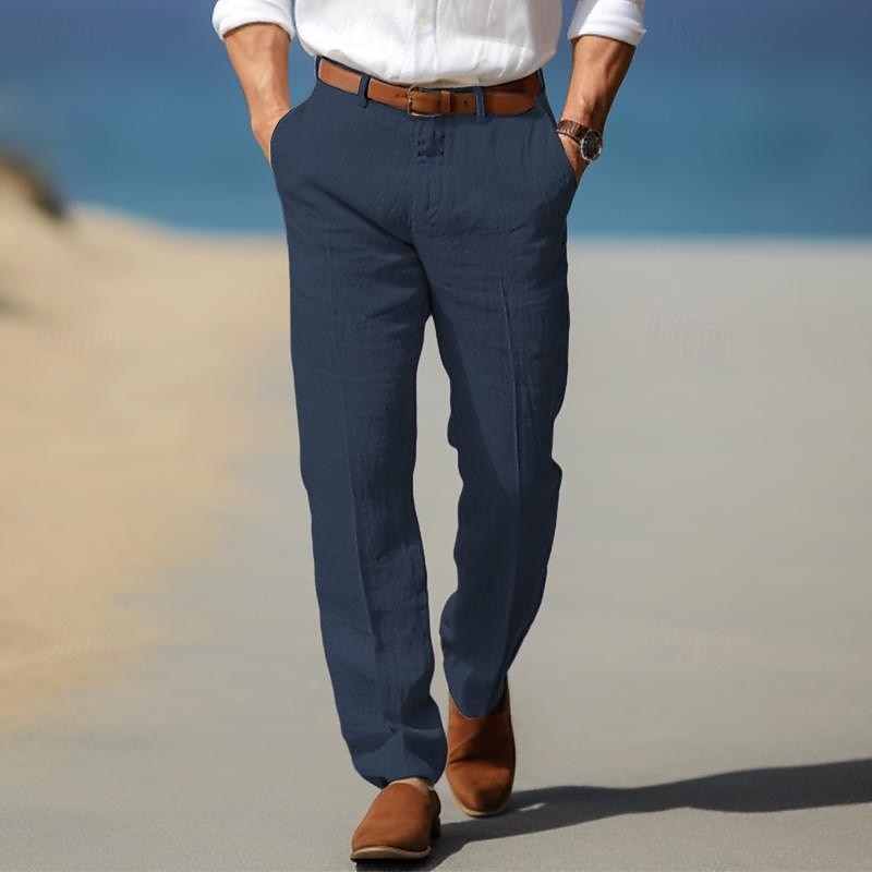 Pantalón de Lino Premium para Hombre