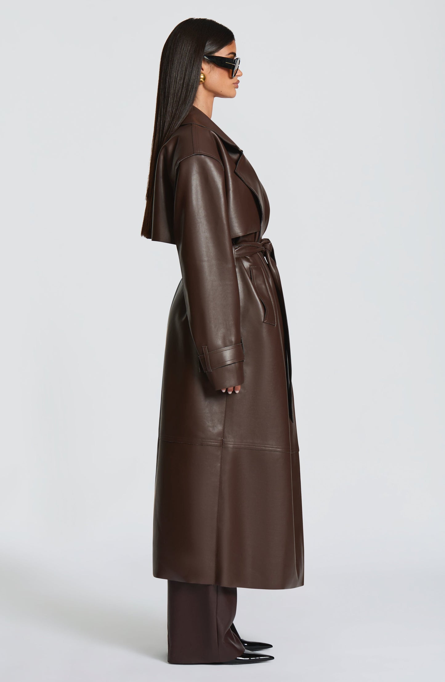 Isabel™ - Gabardina de Piel