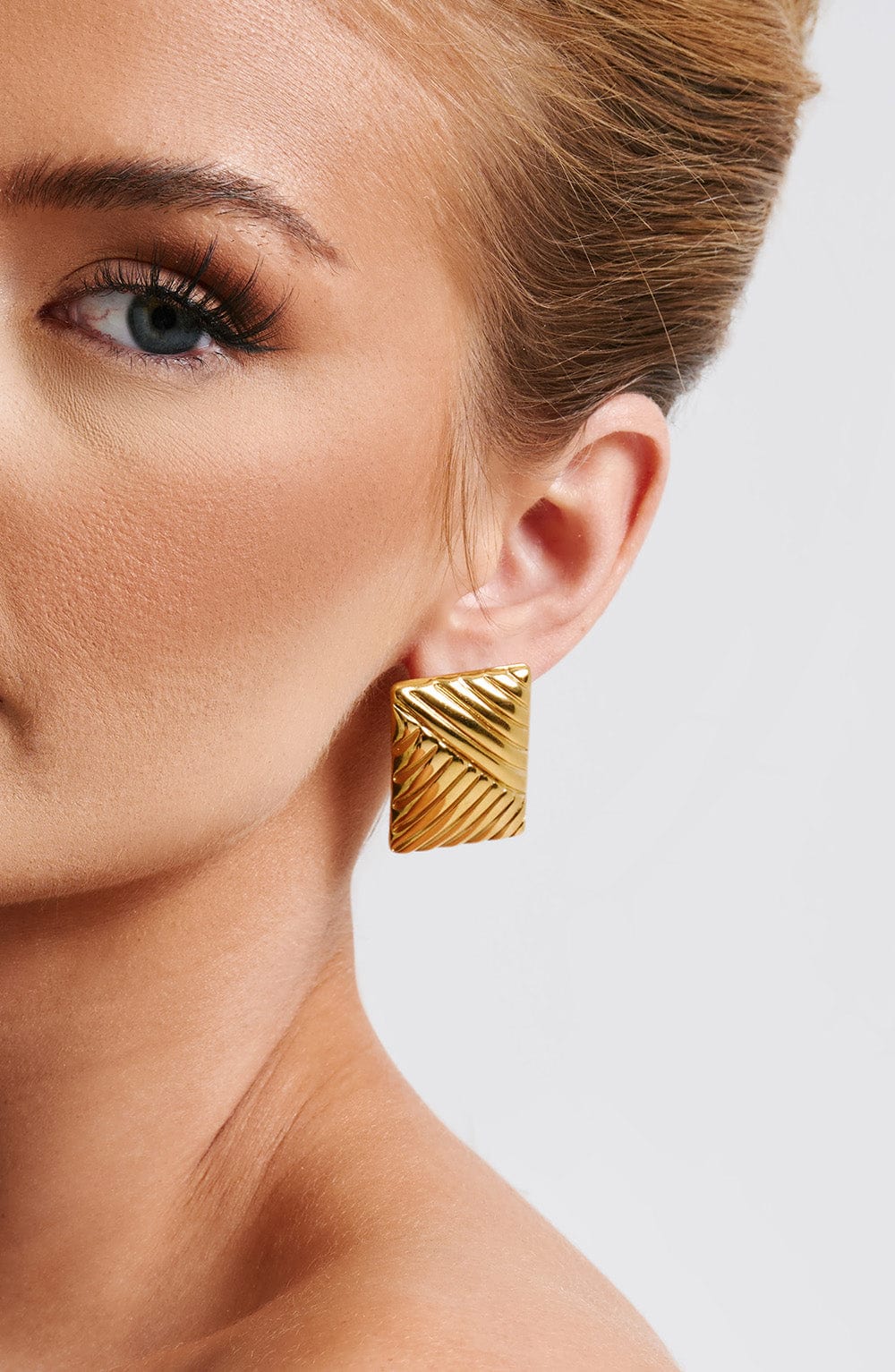Pendientes Bronte - Dorado