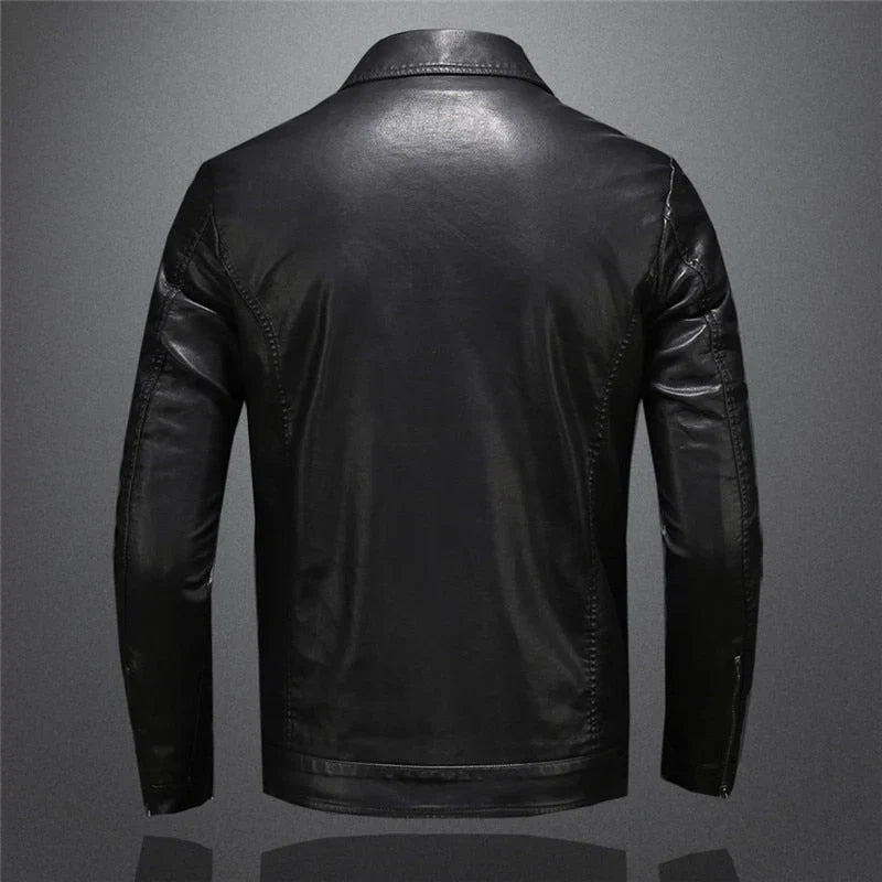 Chaqueta de cuero Alessandro