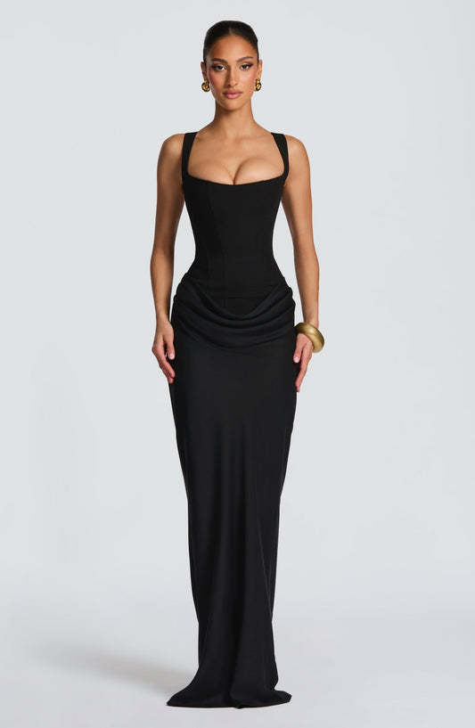 Denisa™ - Vestido Maxi de Sastrería Refinada