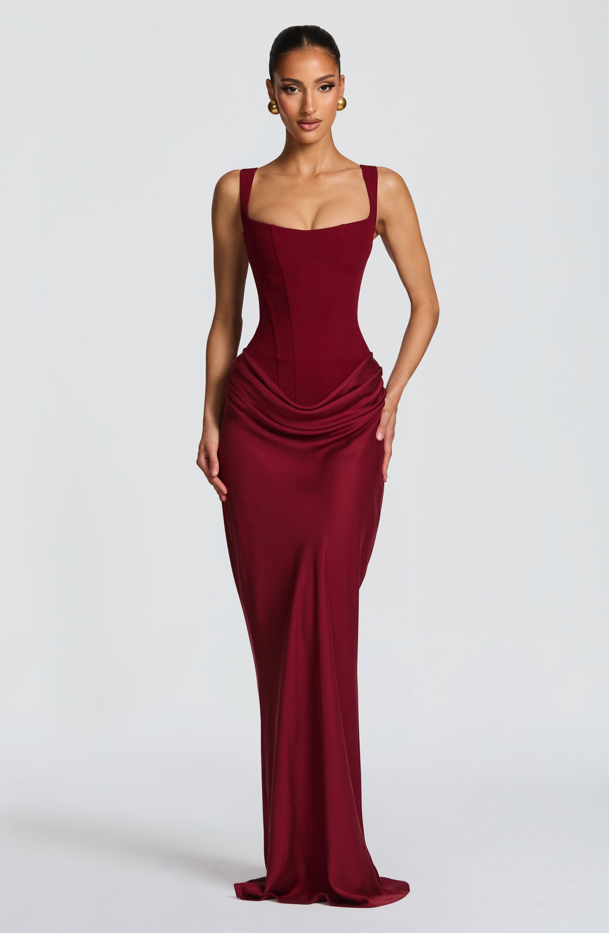 Denisa™ - Vestido Maxi de Sastrería Refinada