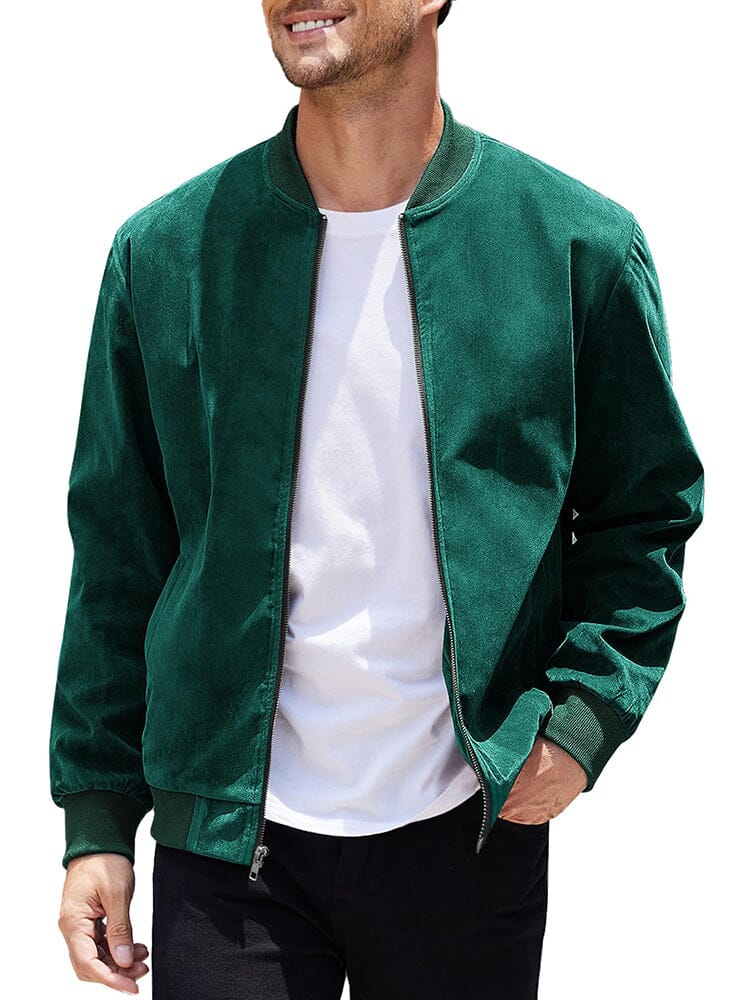 Chaqueta Bomber de Ante Vintage