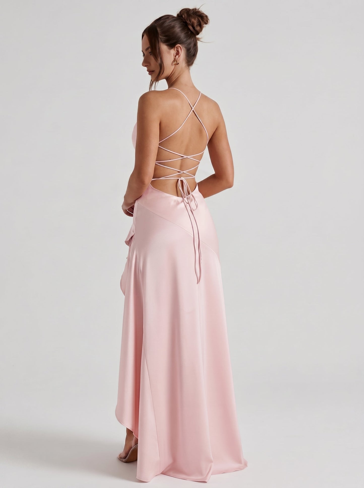 Renata™ - Vestido de Gala en Satén