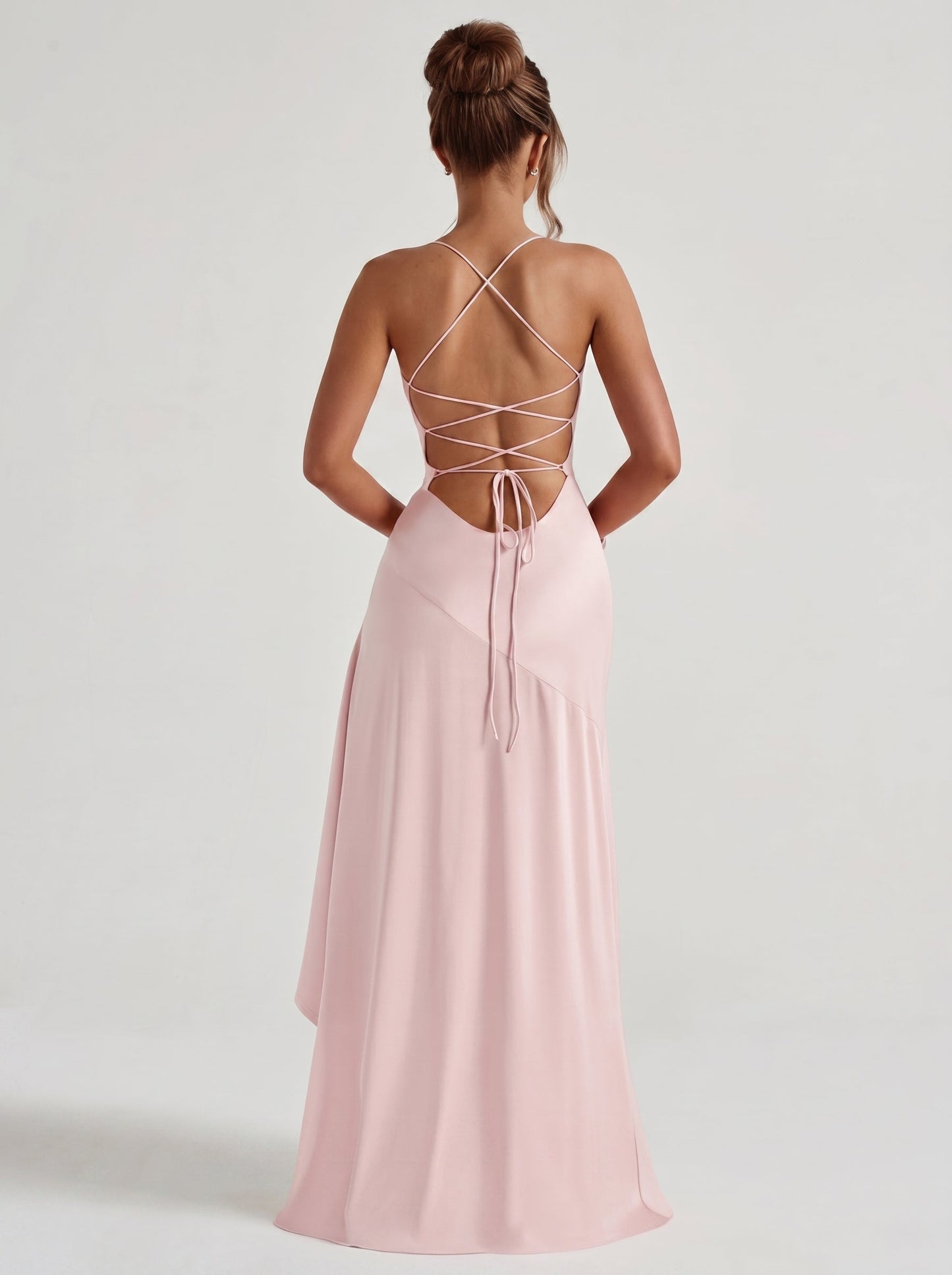 Renata™ - Vestido de Gala en Satén