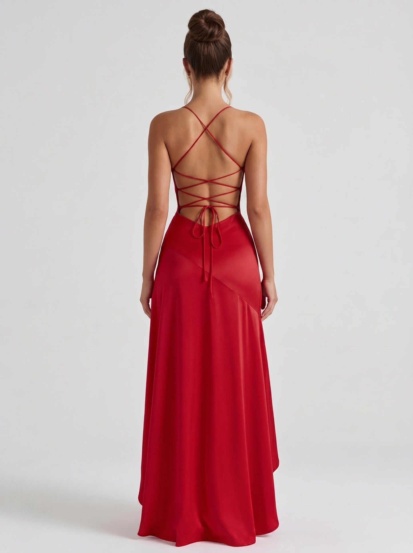 Renata™ - Vestido de Gala en Satén