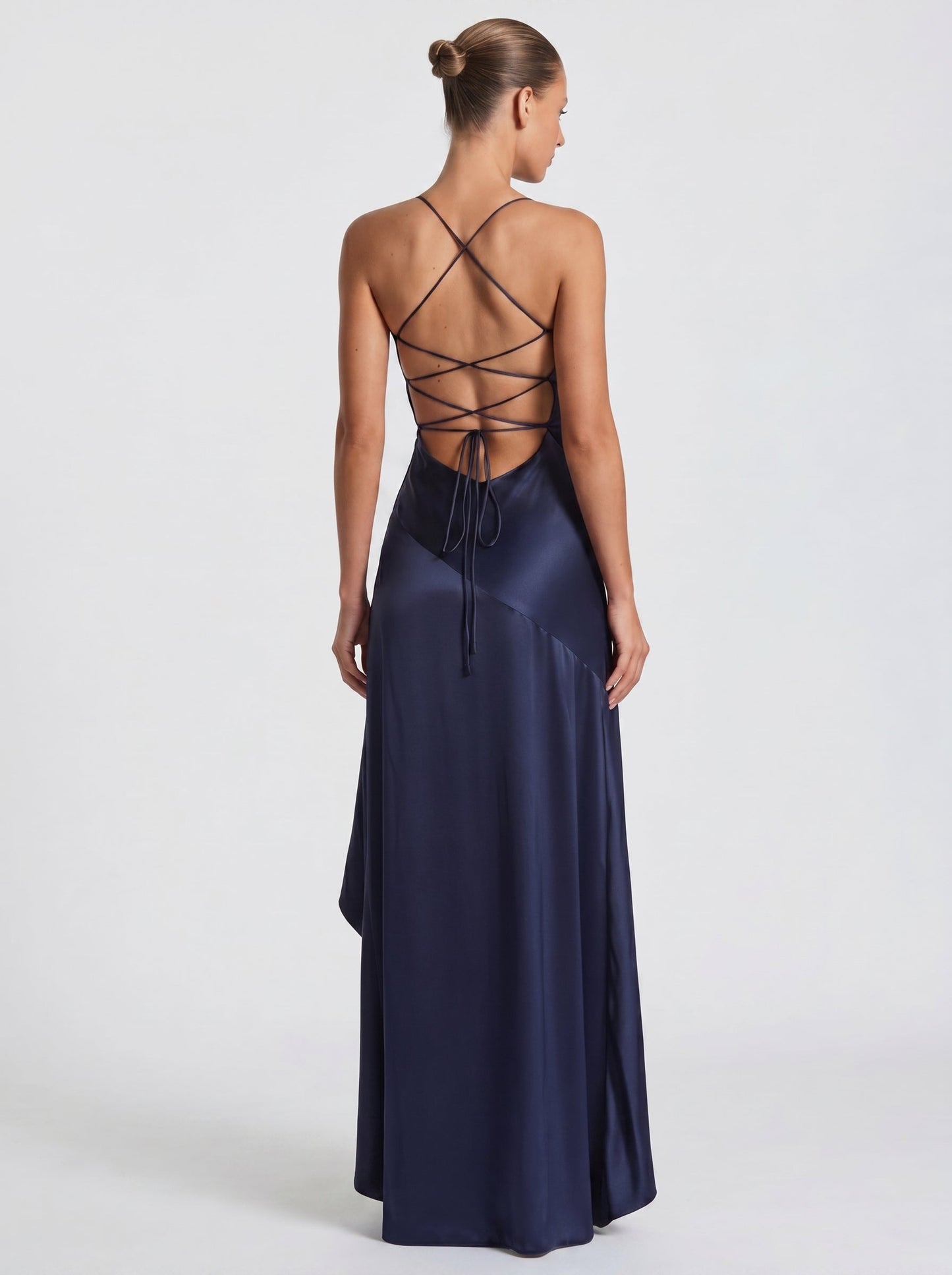 Renata™ - Vestido de Gala en Satén