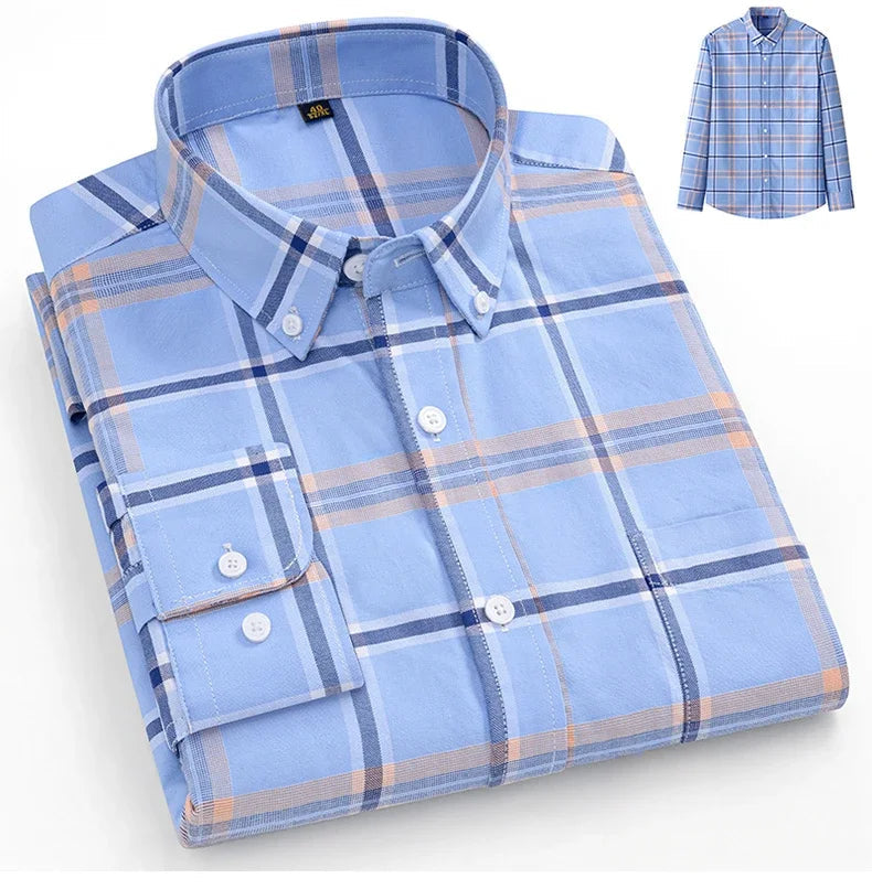 Camisa de algodón Oxford