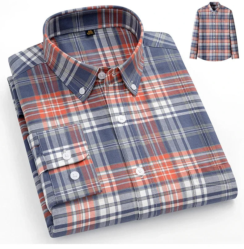 Camisa de algodón Oxford
