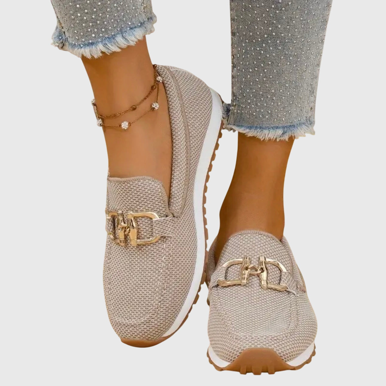 Lili - Zapatillas tipo mocasín ortopédicas