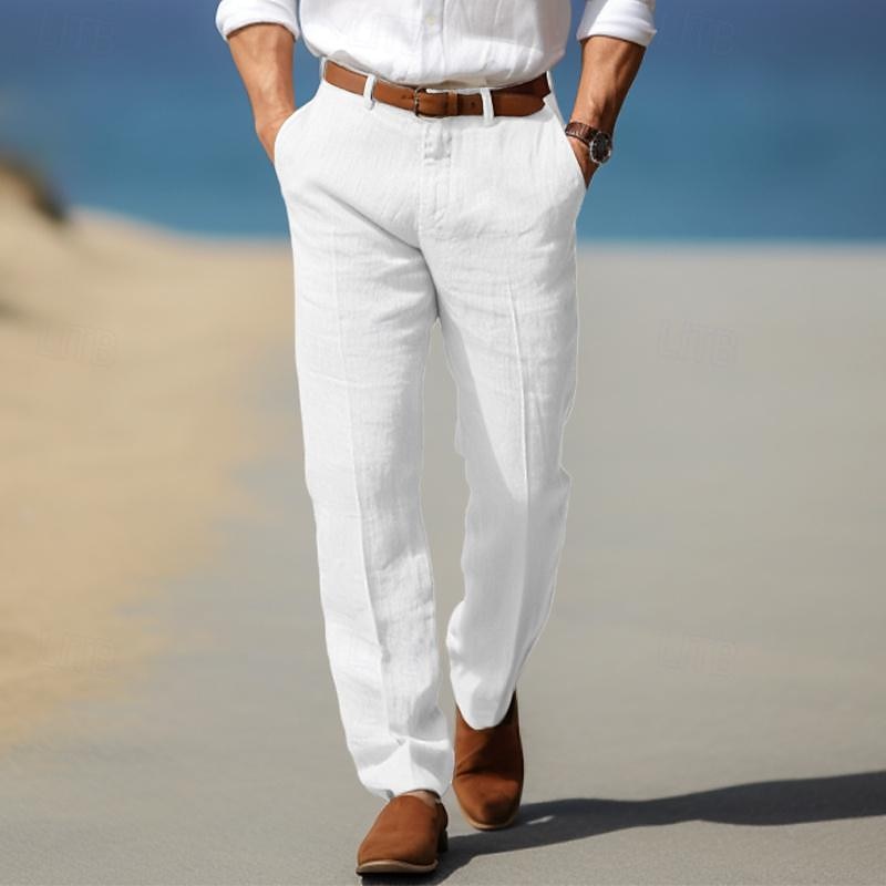 Pantalón de Lino Premium para Hombre