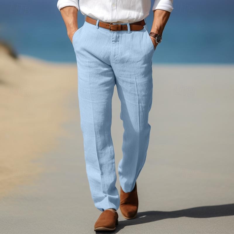 Pantalón de Lino Premium para Hombre