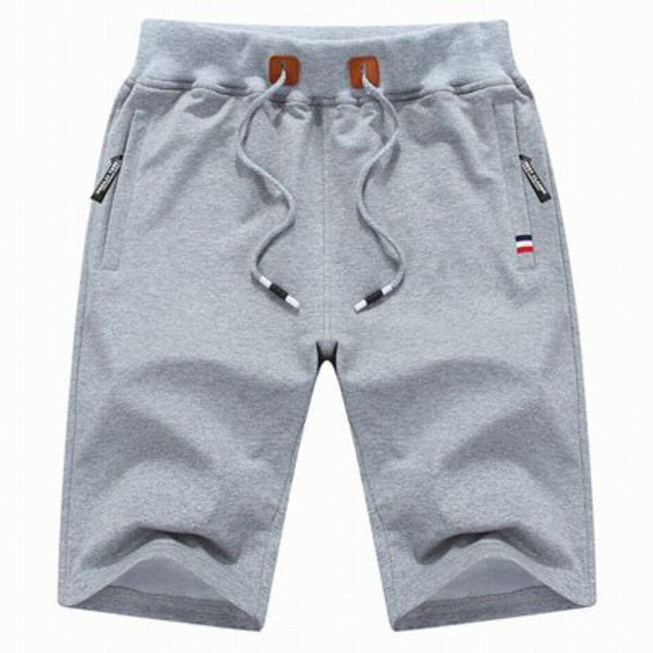 Varel | Pantaloni corti in cotone con tasche con zip