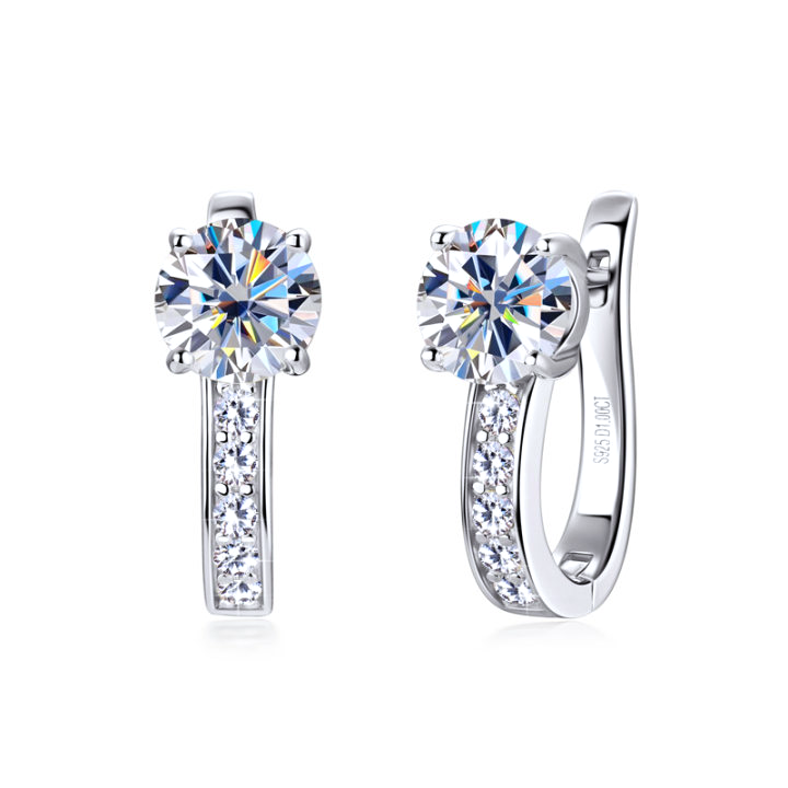 Channel Huggie Pendientes | Oro