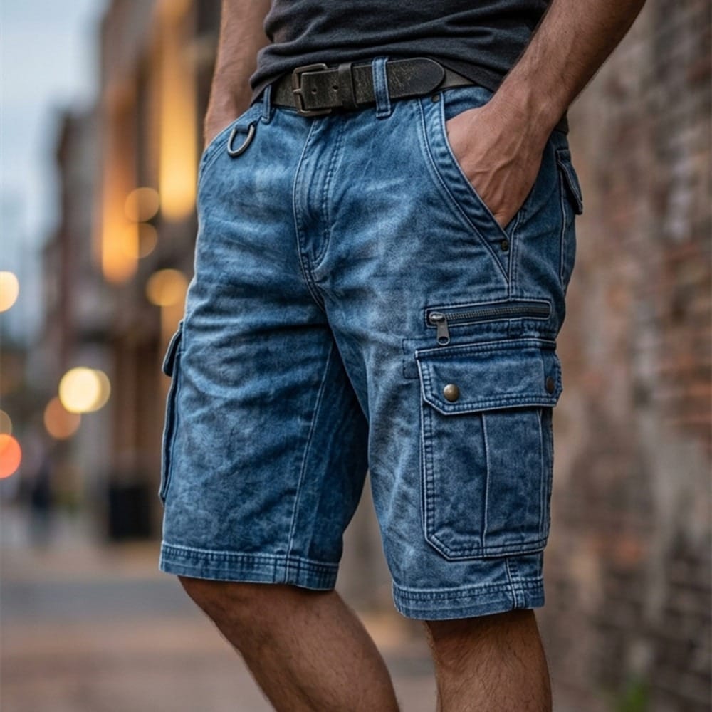 Varel | Pantaloni corti in denim Liam