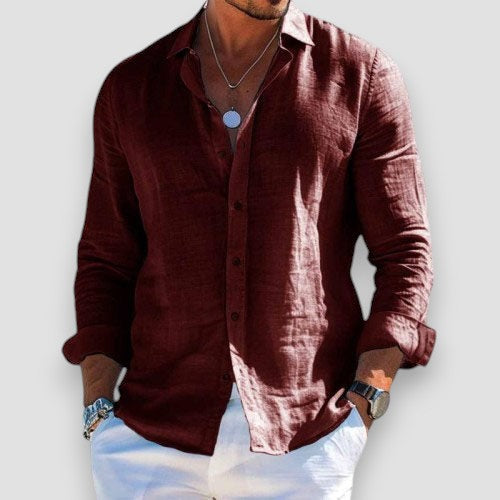 Varel | Camicia estiva leggera da uomo