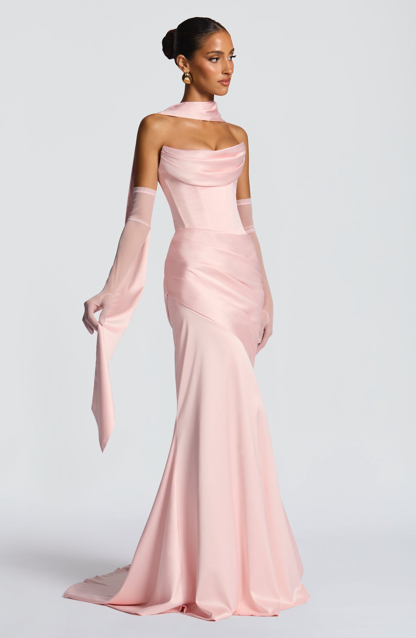 Aria™ - Vestido Largo Rosa