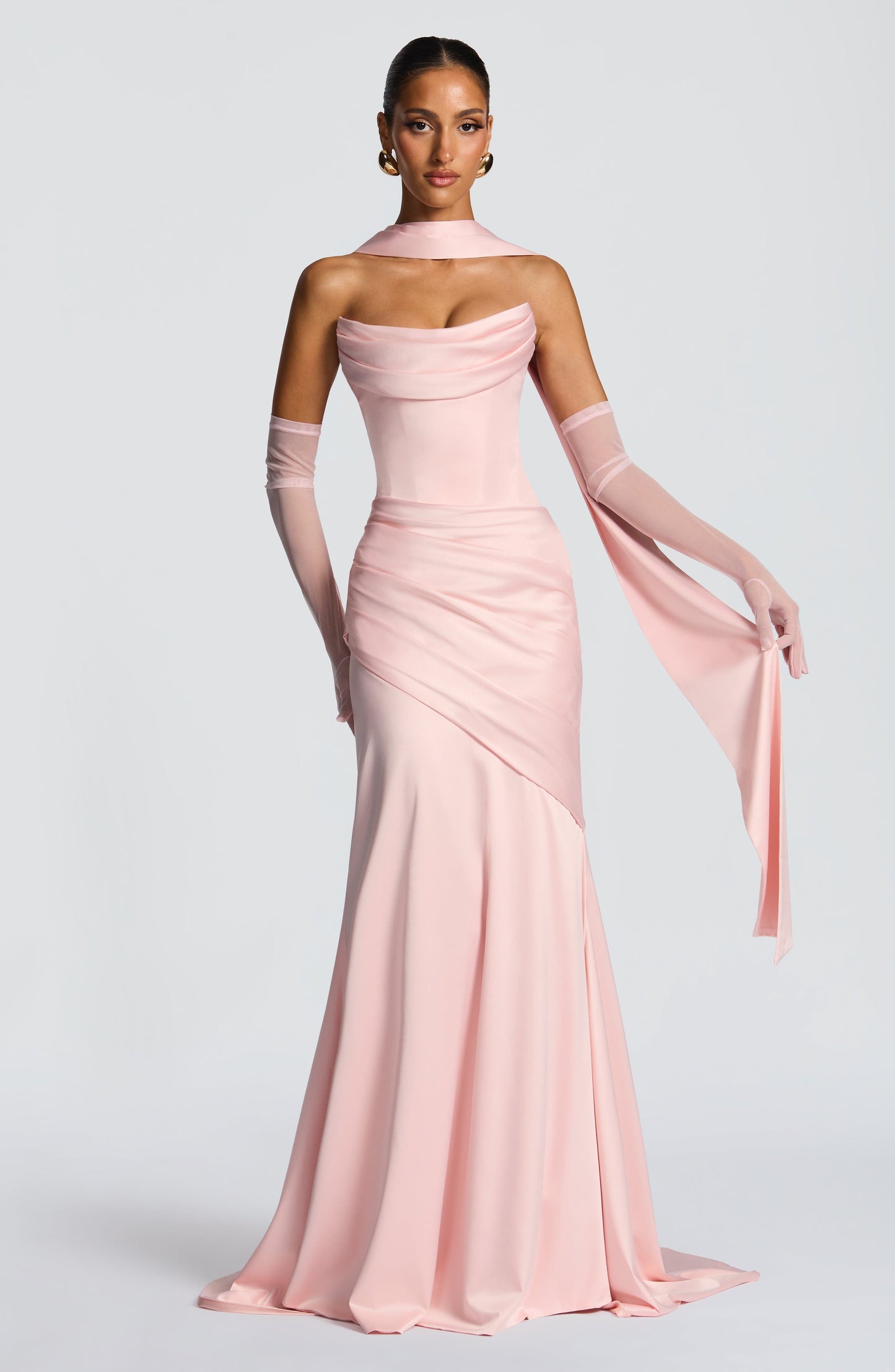 Aria™ - Vestido Largo Rosa
