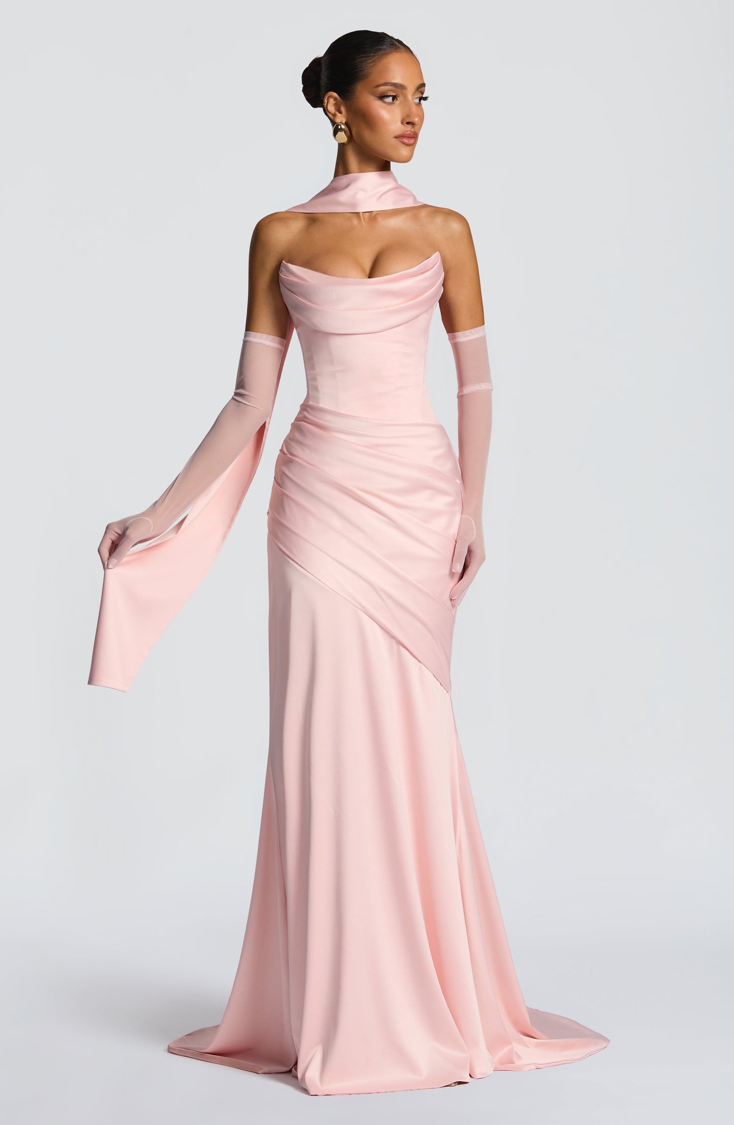 Aria™ - Vestido Largo Rosa