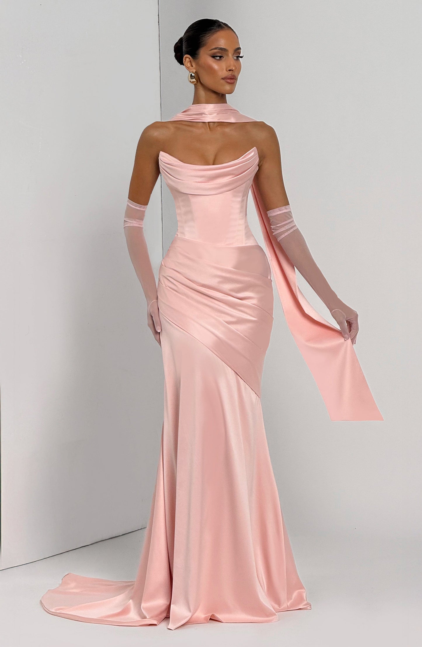 Aria™ - Vestido Largo Rosa