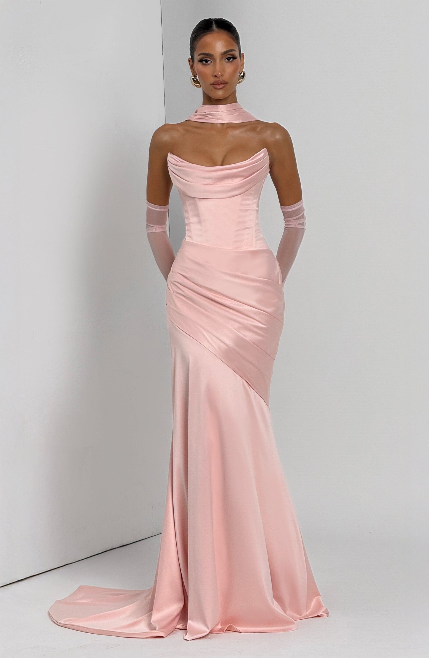 Aria™ - Vestido Largo Rosa