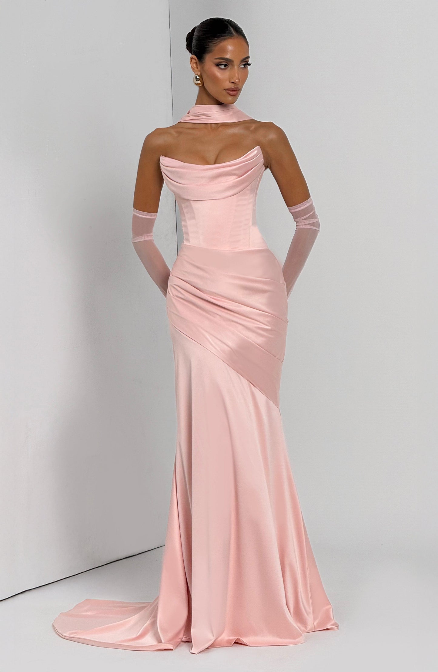 Aria™ - Vestido Largo Rosa