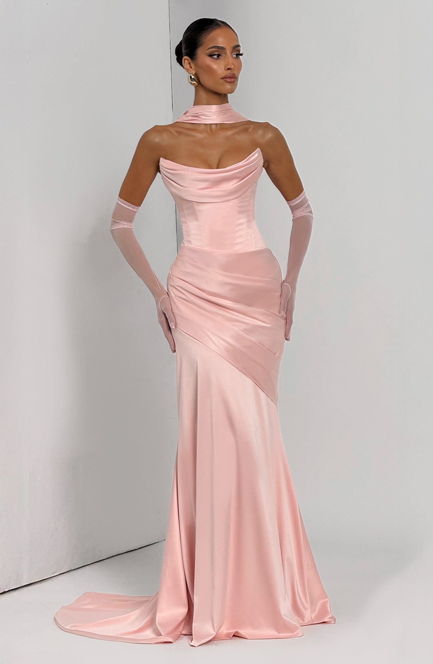 Aria™ - Vestido Largo Rosa