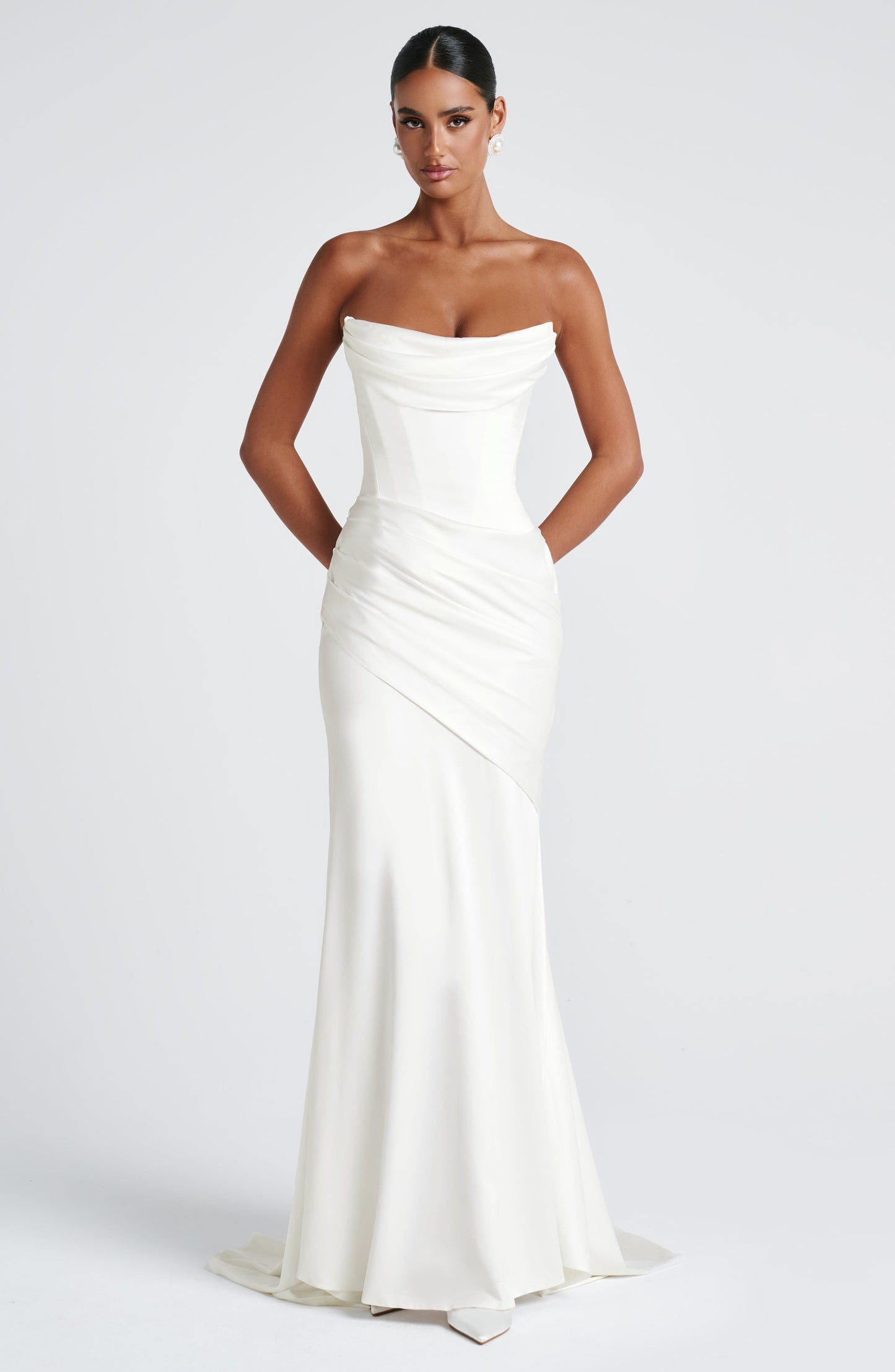 Aria™ - Vestido Largo Marfil