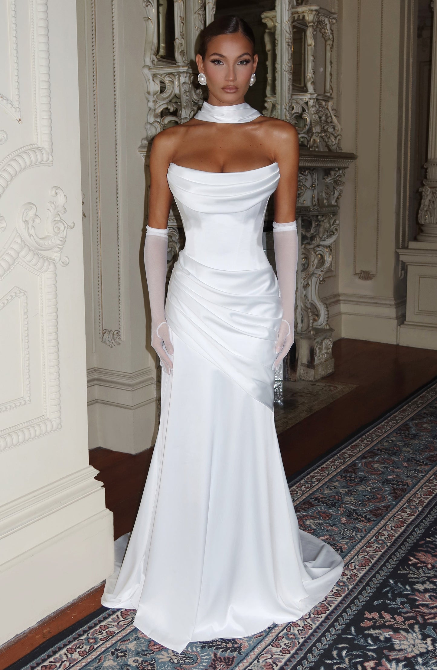 Aria™ - Vestido Largo Marfil