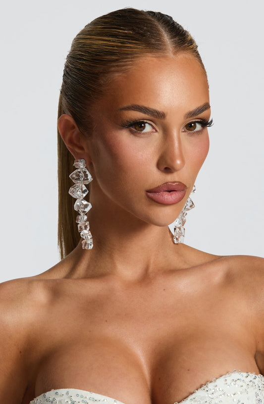 Pendientes Lumina - Cristal Transparente