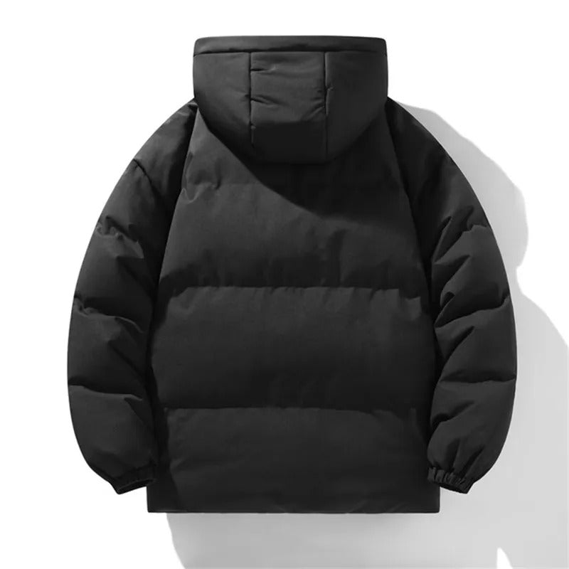 Chaqueta elegante con capucha para hombre