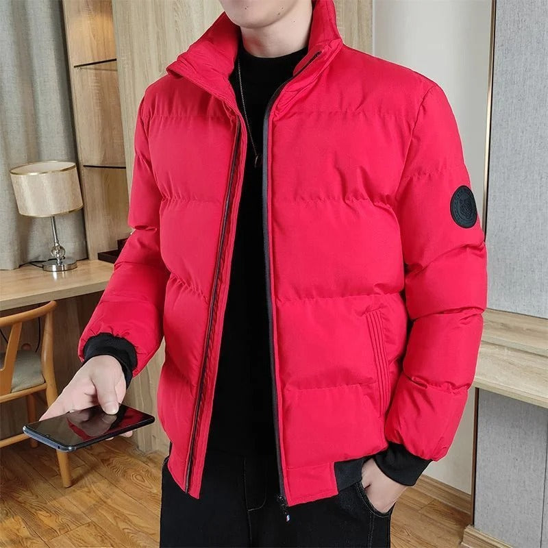 Chaqueta elegante y cortavientos para hombre