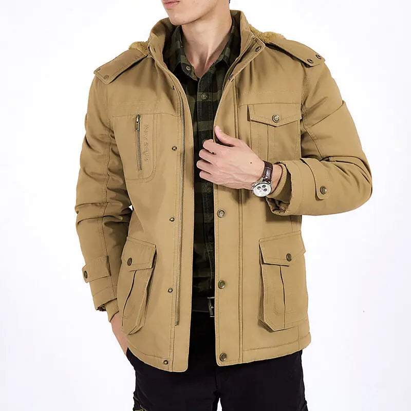 Elegante chaqueta bomber acolchada