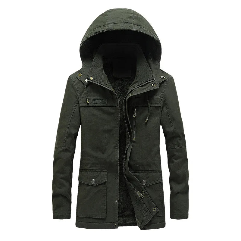 Chaqueta de invierno elegante y cortavientos