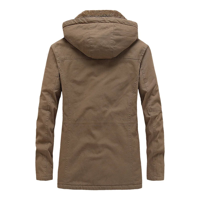 Chaqueta de invierno elegante y cortavientos