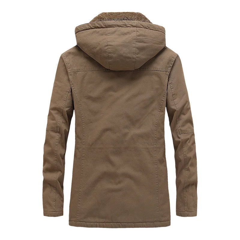 Chaqueta de invierno informal de algodón