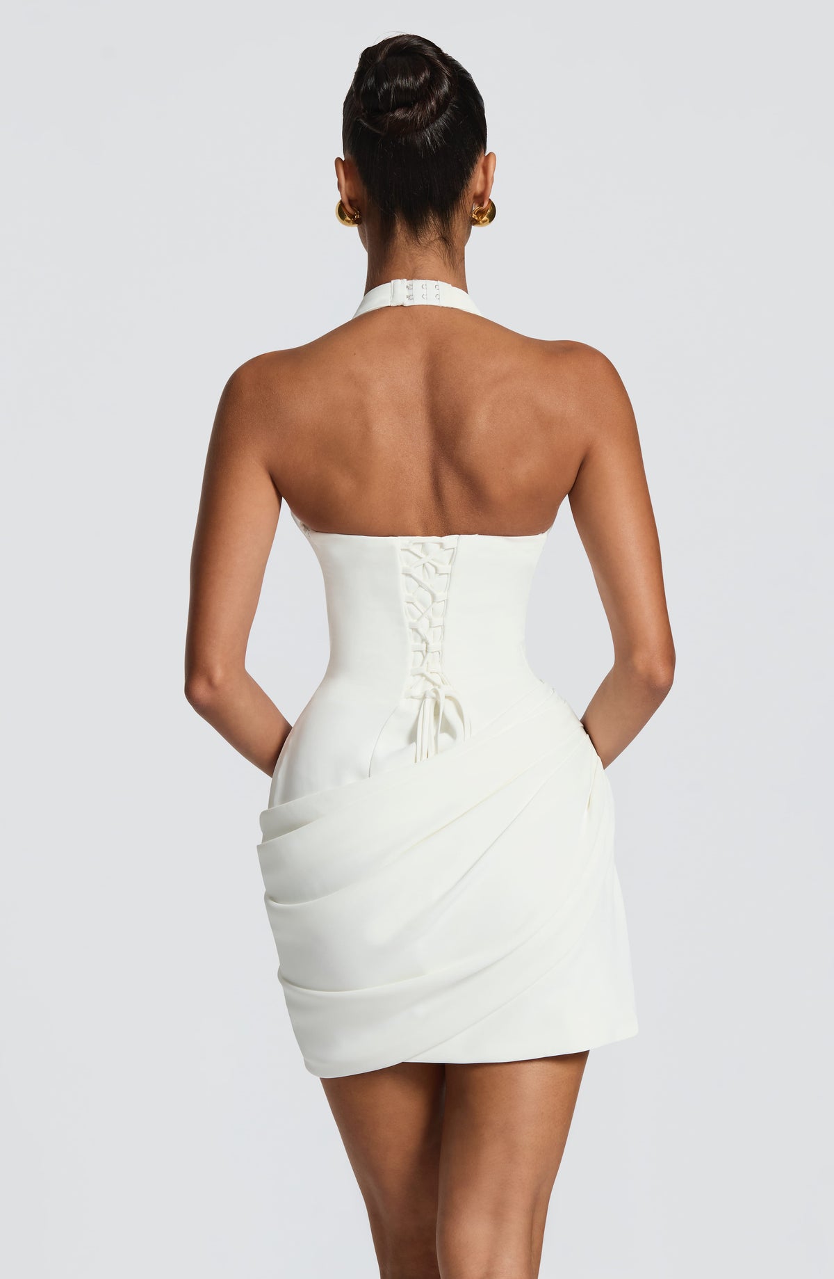 Amparo™ - Vestido Mini Corsé Halter