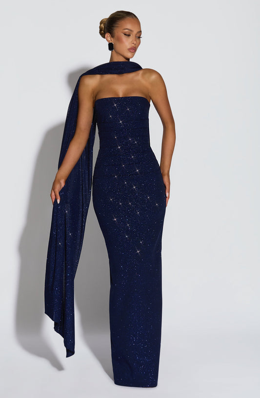 Valeria™ - Vestido de Gala en Crêpe