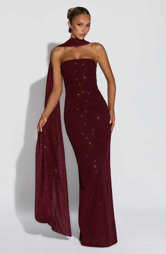Valeria™ - Vestido de Gala en Crêpe