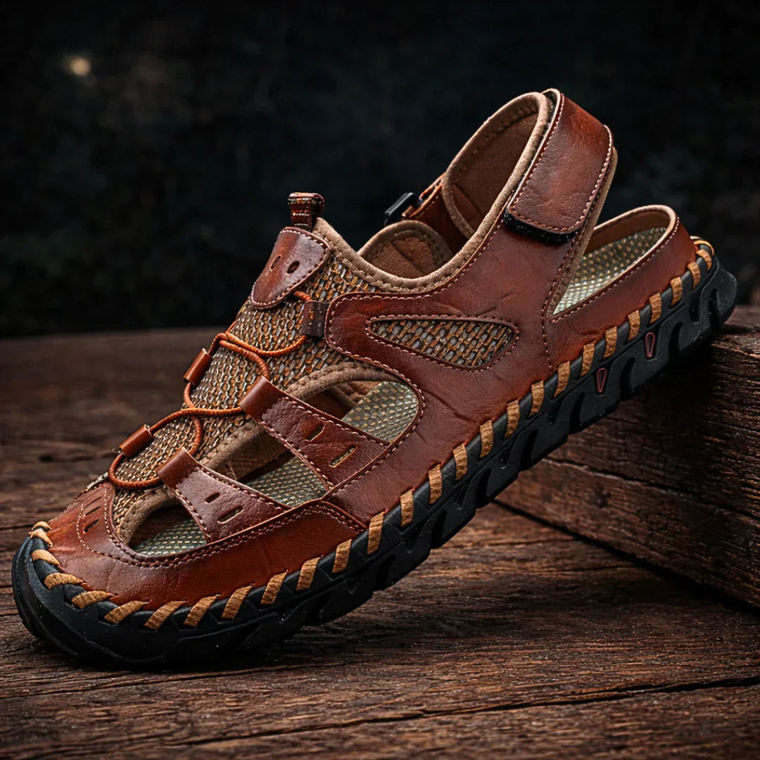 Varel | Sandali confortevoli in pelle