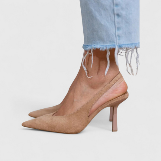 Bella | Tacones altos en ante