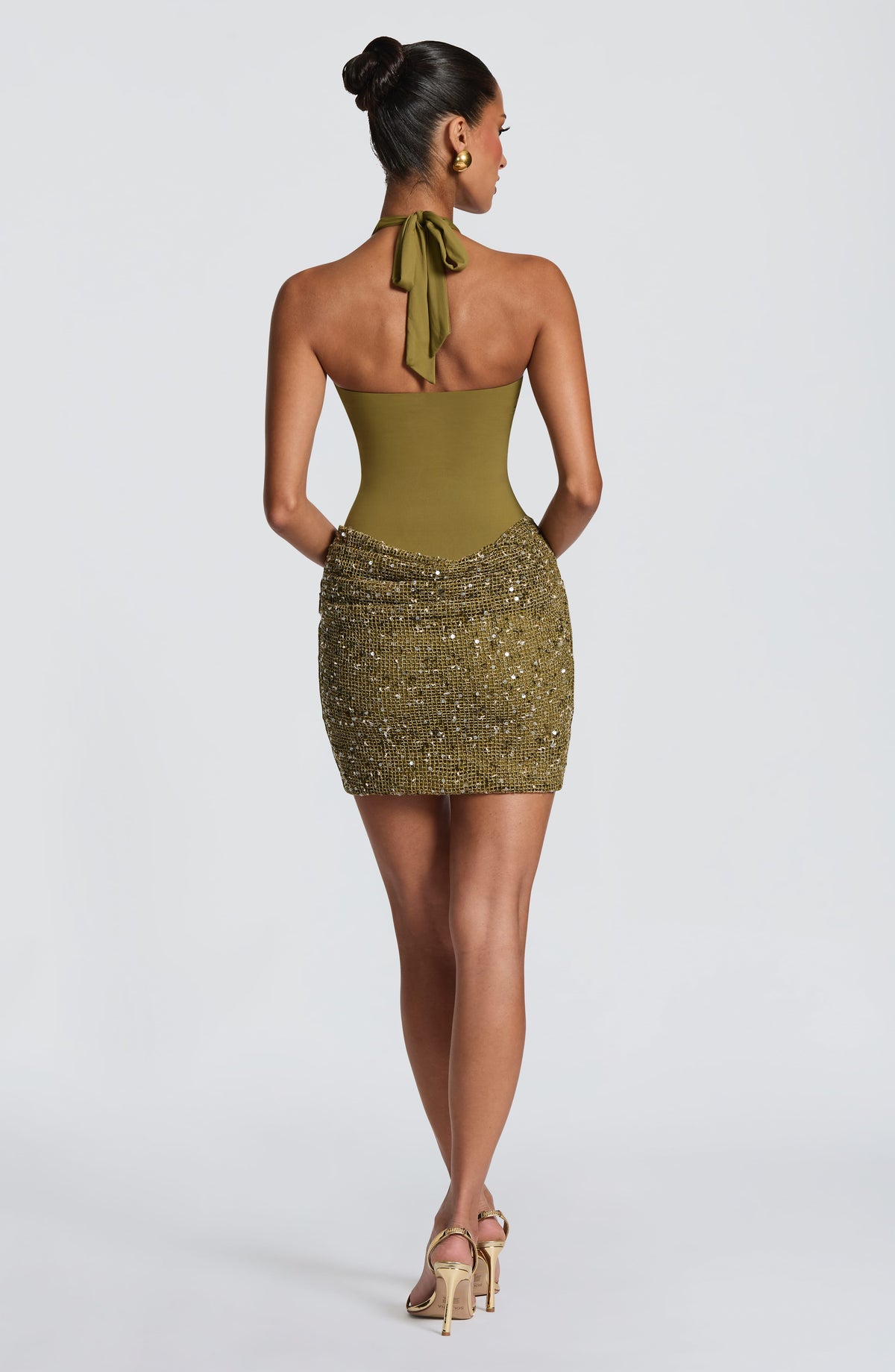 Marisol™ - Vestido Mini Brillo con Lentejuelas