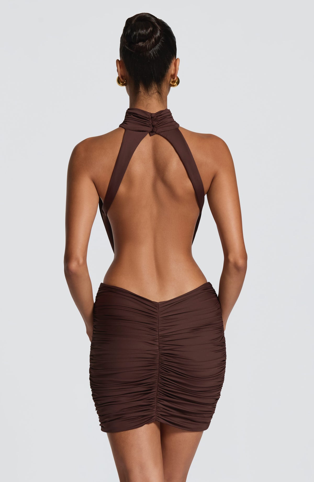 Rocío™ - Vestido Mini Fruncido Strapless