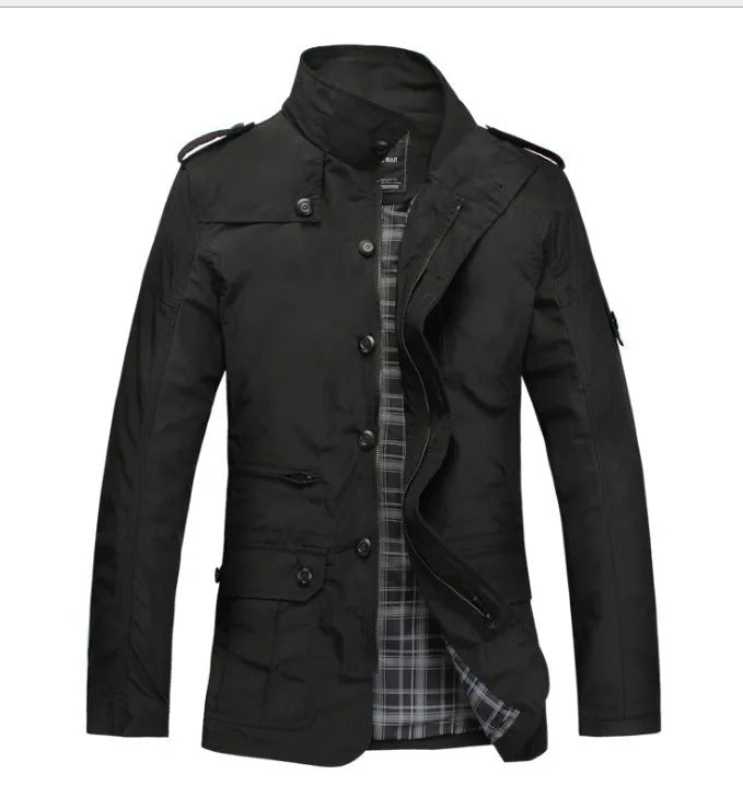 Chaqueta elegante y cortavientos