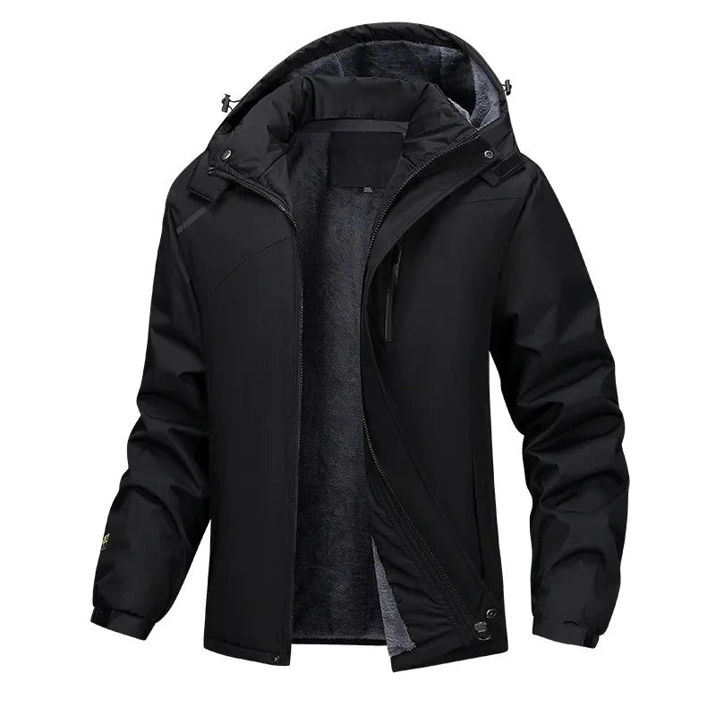 Elegante chaqueta de forro polar para exterior