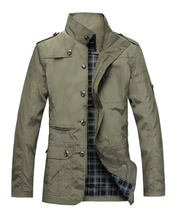 Chaqueta elegante y cortavientos