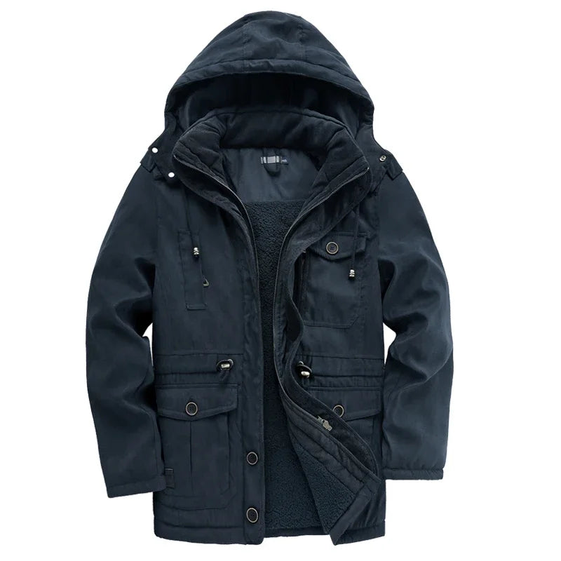 Elegante chaqueta acolchada para exterior