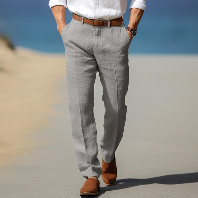 Pantalón de Lino Premium para Hombre
