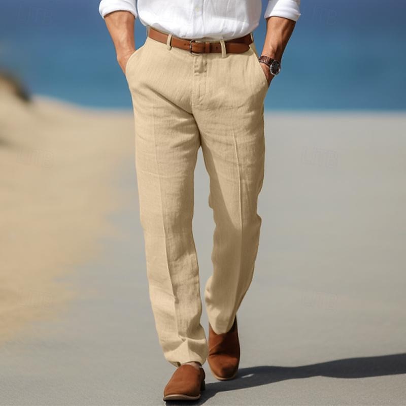 Pantalón de Lino Premium para Hombre